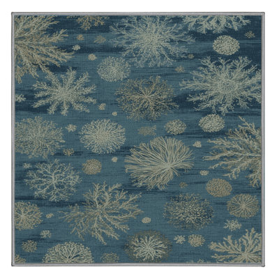 Machine Washable Nature Green Area Rug