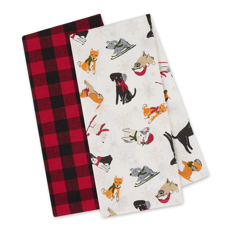  Happy Howlidays Dishtowel Set/2