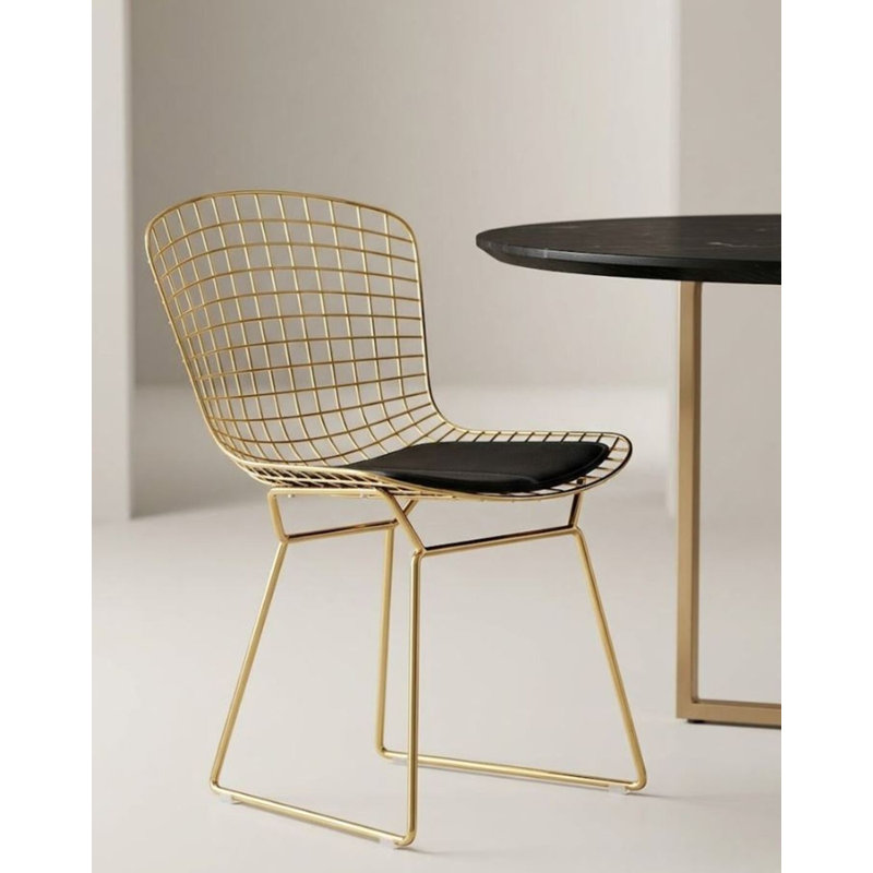 Fauteuil Aiotreb, Or, Noir
