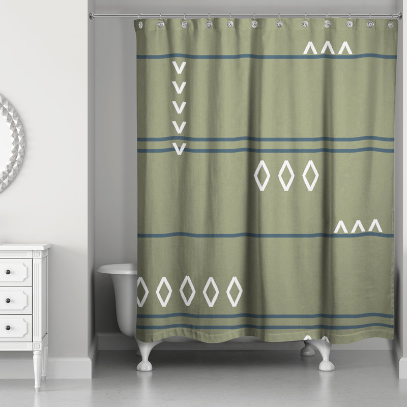 Rideau de douche simple Wauwatosa