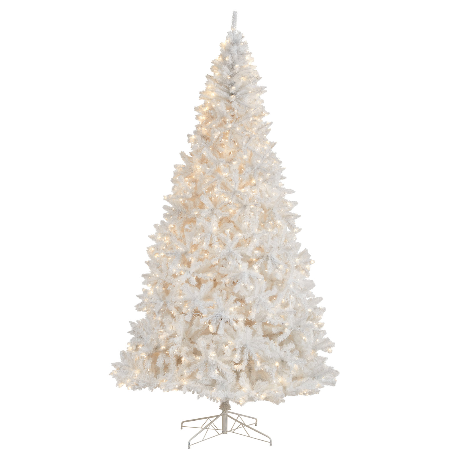 Lighted Artificial Christmas Tree, 10' H
