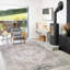 Vintage Look Cotton Machine Tufted Area Rug-961209537