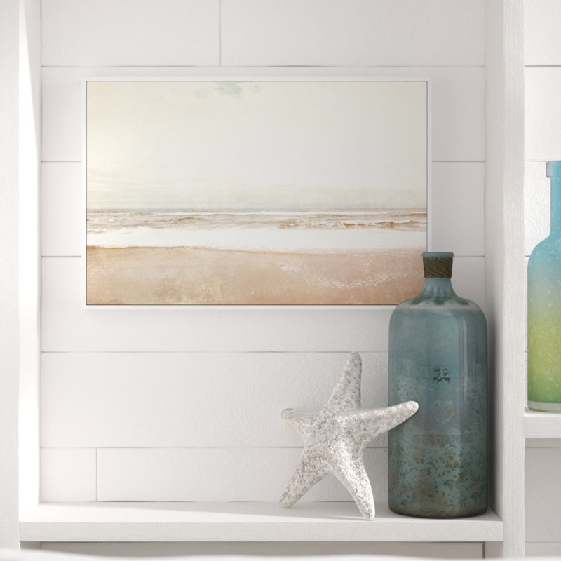 «Serenity Beach», reproduction de photo sur toile encadrée, 24 po x 36 po