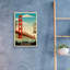 «Golden Gate Bridge Day Break» par Old Red Truck, art mural en verre acrylique-1018039891