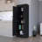 Wenge 5-Shelf Storage Pantry Cabinet