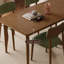 Ensemble de table de salle à manger simple en bois massif-107124289