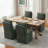 Modern Fabric Upholstered Storage Side Chairs with Casters for Living Room-1104736814
