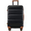 Ensemble de valises en plastique Hardshell - Valises légères et durables avec deux roulettes pivotantes, tailles de bagage à main et pour bagages