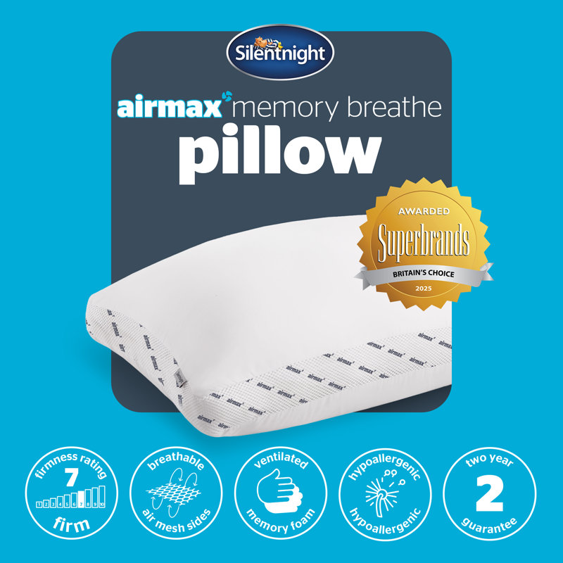 Silentnight Airmax Memory Breathe Pillow