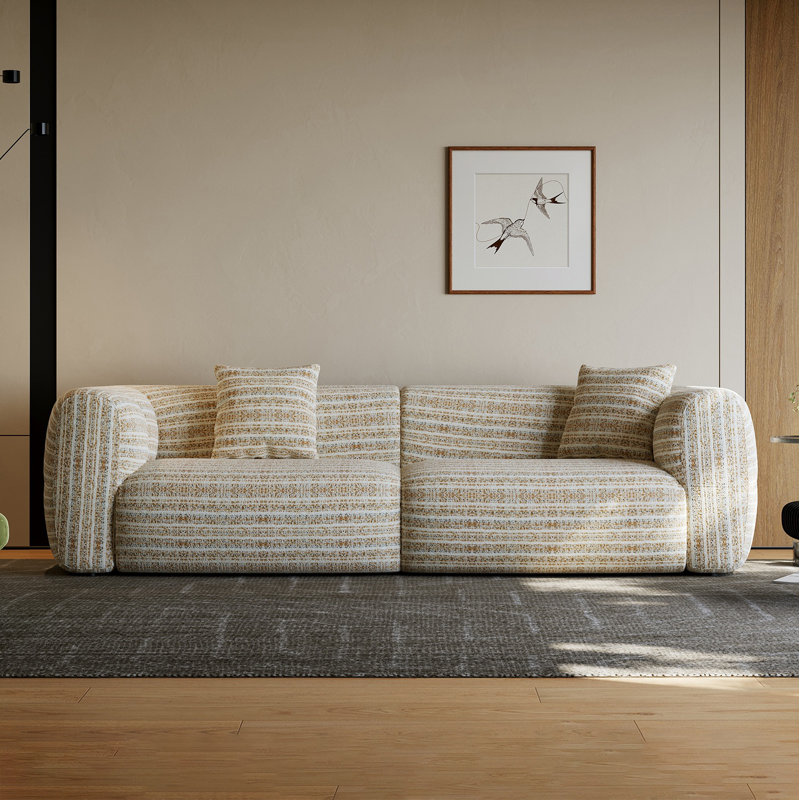 Creative Fabric Sofa, Cream