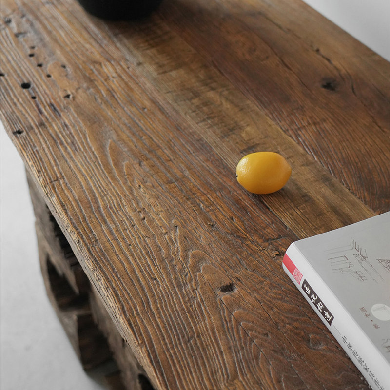 La console décorative rustique originale
