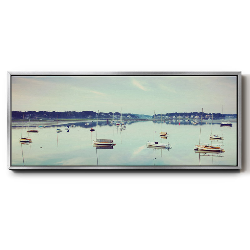 Cape Ann Marina - toile encadrée, H 20 po x l 50 po