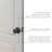 Tulip Passage Hall/Closet Door Knob-82621213