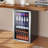 31.5"H X 17.5"W X 19.61"D Beverage Cooler Refrigerator Soda Drink Beer Fridge with Wine Storage-87428926
