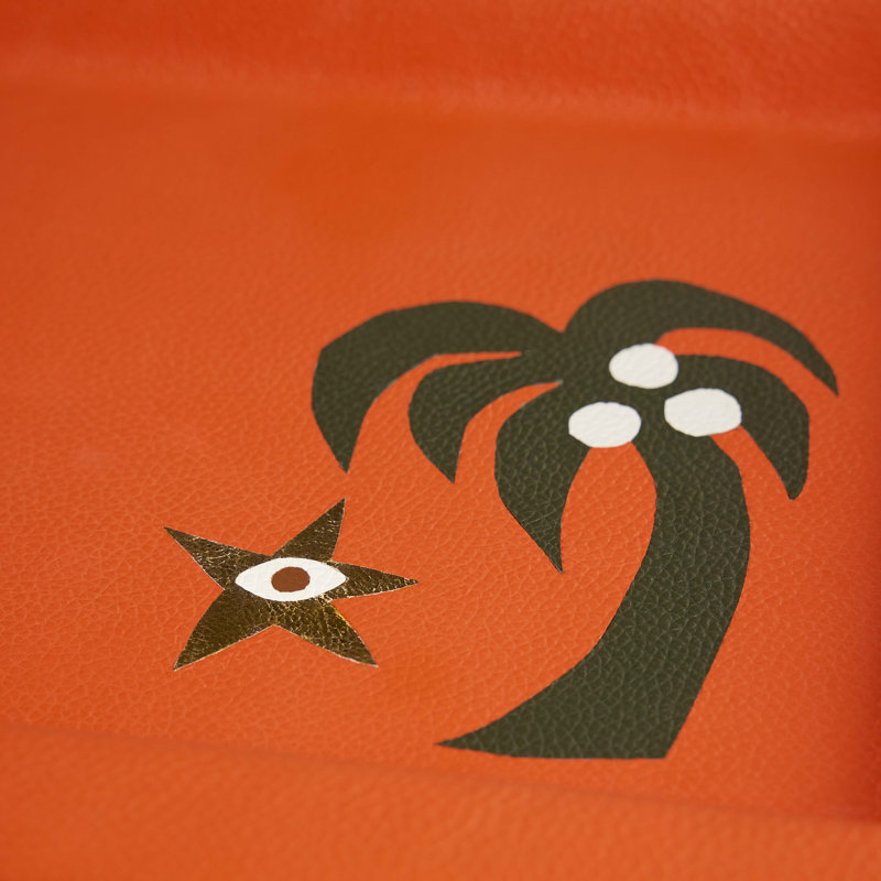 Playa Leather Decorative Tray