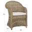 Fauteuil en coton Sephina