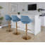 Tabouret de bar réglable Fabrico - ensemble de 2-103486447