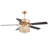 52" Indoor Crystal Ceiling Fan Fandelier With Lights And Remote Control-322905619