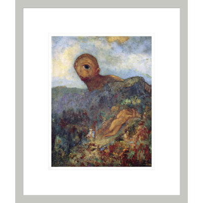 «The Cyclops» par Odilon Redon, impression giclée sur cadre