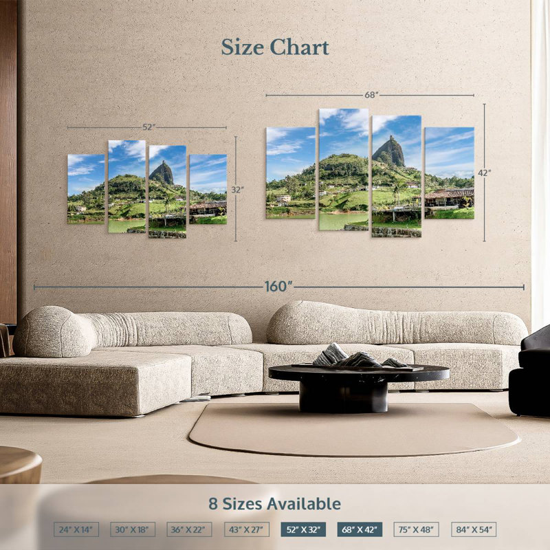 Alvord La Piedra, 42" H x 68" W