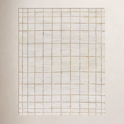 Becki Owens x Livabliss Kamey Hand-Woven Checkered Jute Rug