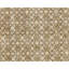 Tapis vert olive et beige noué à la main de haute qualité