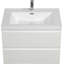 Ensemble de meuble-lavabo simple 29,53 po avec plateau en résine Rasheim-584395956