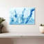 Marbre Alvord bleu abstrait-107680670