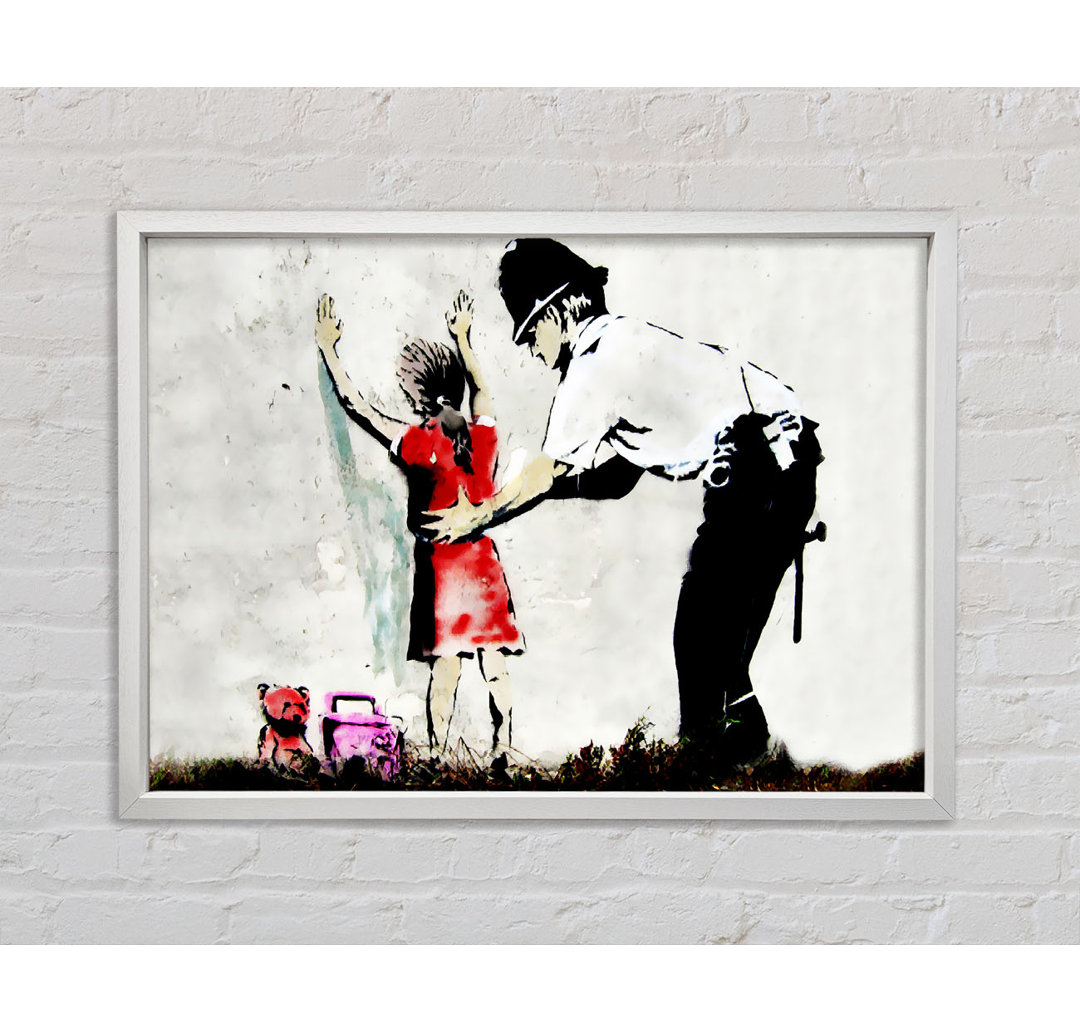 Copper Frisking Child - Single Picture Frame Kunstdrucke auf Leinwand