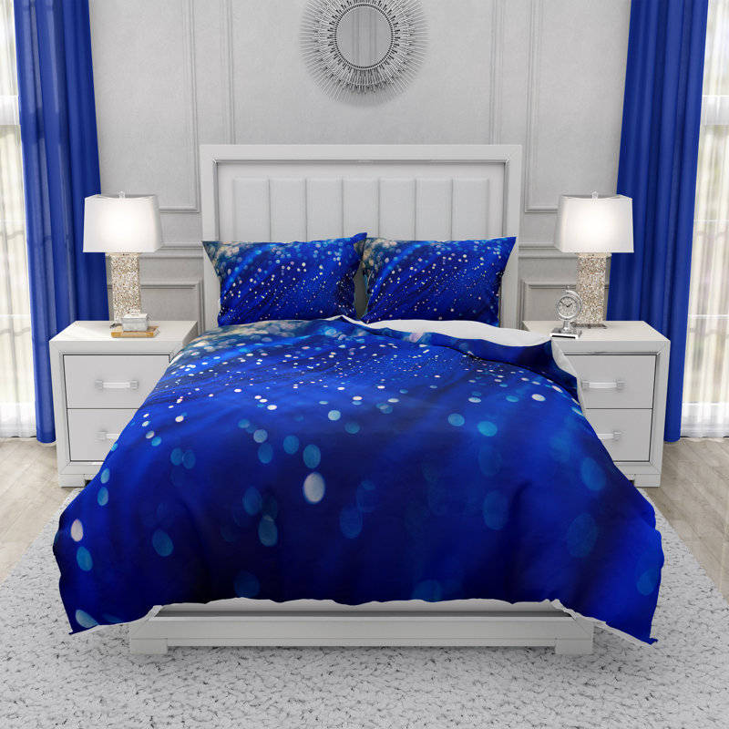 Abstract Duvet Cover, King Duvet Cover + 2 King Shams