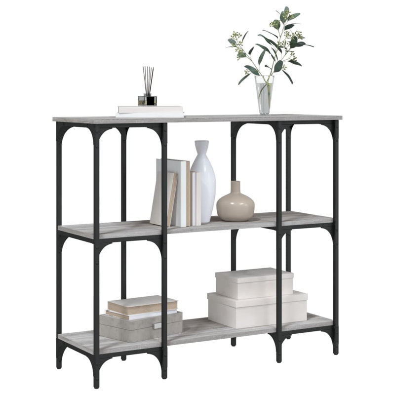 102cm Console Table, Grey Sonoma