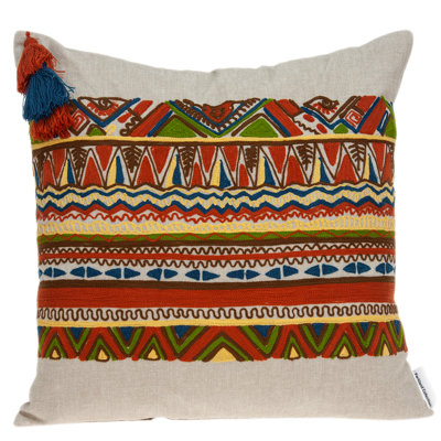 Parkland Collection Zelda Multicolor Throw Pillow