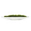 Faux Moss Grass in Metal Boat Tray
