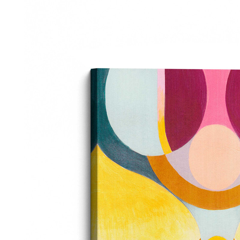 «Chakra Sunset II» par Grace Popp, reproduction d'art sur toile, H 18 po x l 12 po
