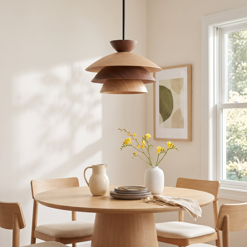 Whitaker 1-Light Pendant in Matte Black