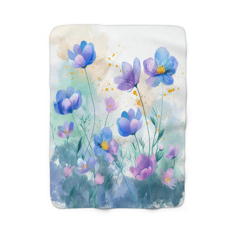  Couverture Artistic Spring Petal Splendor, L 80 po x l 60 po