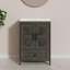 Meuble-lavabo de 61 cm (24 po) avec lavabo en céramique et rangement dissimulé (sans robinetterie) - Blanc-1869364594-1869375479