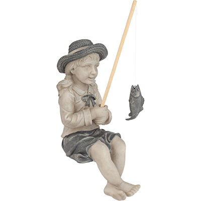 Statue de jardin pêcheuse Nellie Girl