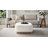 Aleida Modern 40" Round Chenille Cocktail Ottoman with Solid Wood Legs-393699321