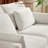 CozyNest 84" Slipcovered Sofa with Four Pillows-2097183987