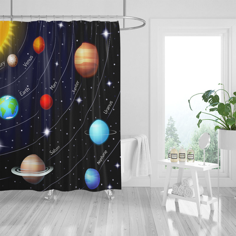 Shower Curtain, 72" H x 70" W