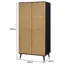 Manila Rattan 2 Door Double Wardrobe-1238294489