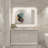 Super Bright Bathroom Vanity Mirror, LED Lighted Mirror with Frontlit & Backlit, 3 Color Temperature and Anti-Fog Wall Mirror Aluminum Alloy Frame Mirror-1295061628-1307897653