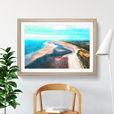 View of Nairn in Scotland - Picture Frame Graphic Art