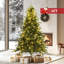 6ft Lighted Artificial Spruce Christmas Tree