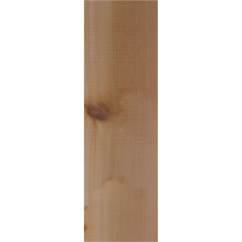 Corbeau lisse Huntington, l 5 5 po x P 10 po x H 18 po, H 18 po x l 5,5 po x P 10 po, Lisse, Cèdre rouge