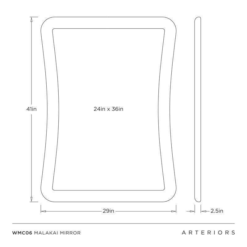 Malakai Rectangle Mirror