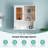  26 in. W x 30 in. H Bathroom Storage Wall Cabinet Fully Assembled with Sensor Light-1909904047