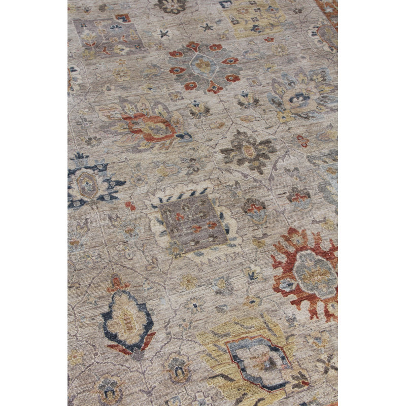 Heirloom Wool Floral Area Rug, Rectangle 14' x 18'