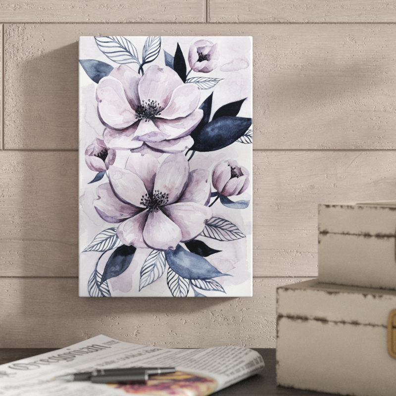 Lavender Burst I by Grace Popp - Wrapped Canvas Painting Print, Wrapped Canvas, 30cm H x 20cm W
